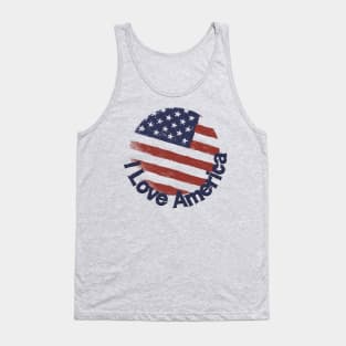 I Love America Tank Top